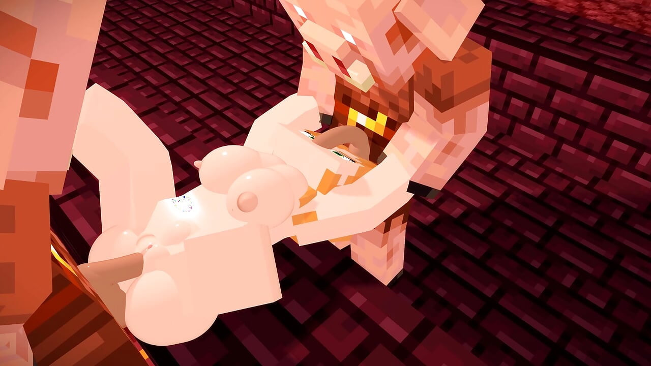 Alex nether'i keşfediyor, ep 1, minecraft porno mod