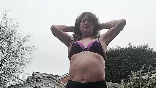 Bra .knickers.long hair