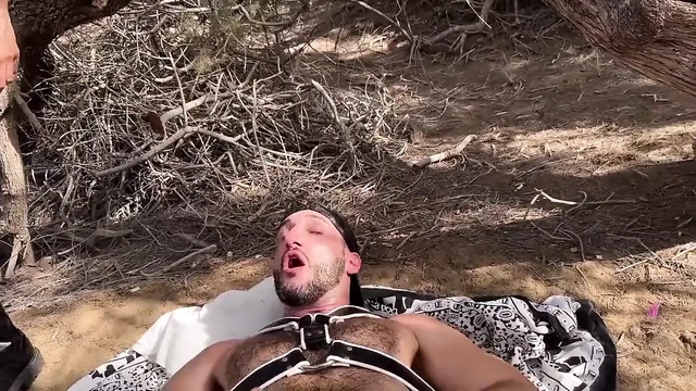 Making off Bareback in the Dunes of Maspalomas