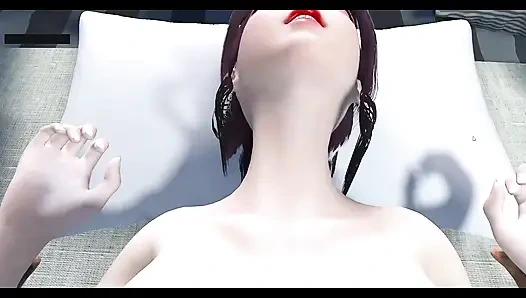 Yasak kıvrımlı siber tanrıça- 3 boyutlu animasyon hentai