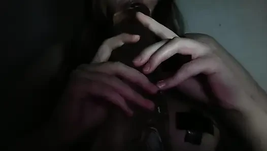 Gırtlağına kadar evcilleştirme oral seks uygulaması