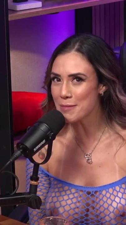Sexy Fat Girl and Naughty Japanese Girl Make Out on the California TV Podcast | Clip 2