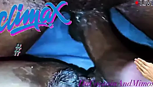 Dacaptainandmimosa içinde krem ​​üzerinde krem ​​pov