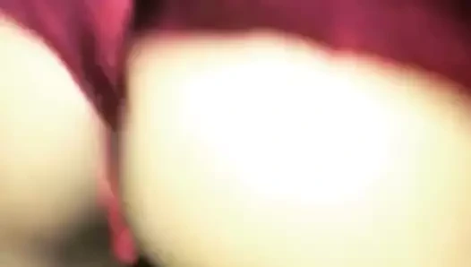 Siyah sürtük Latin Porto Rikolu fetişi için götünü sallıyor