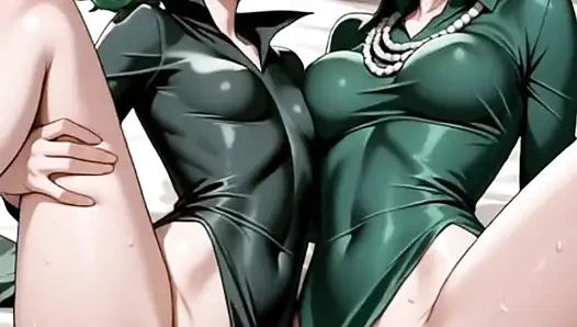 Hentai anime - iki çok ateşli üvey kız kardeş