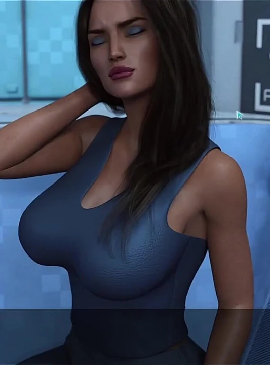 Uzayda mahsur kaldı - büyük memeli Hintli orta yaşlı seksi kadın masaj yaptırırken inliyor