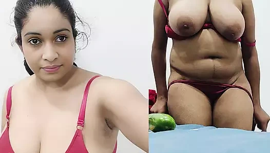 Üniversiteli kız üvey babası amında büyük salatalık ile rol yapma seksi