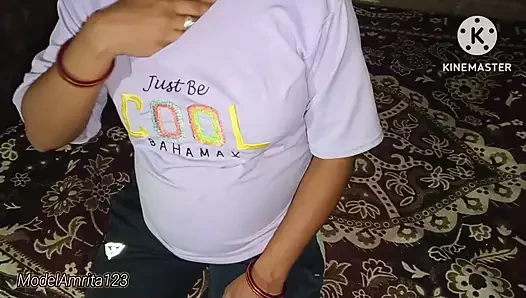 Ateşli Hintli desi kayınbiraderi ve kayınbiraderi ateşli seks