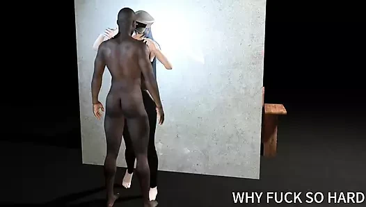 3 boyutlu büyük memeli sürtük büyük zenci yarağıyla aldatıyor