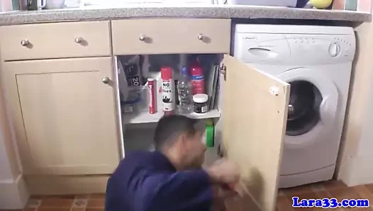 Birleşik Krallık olgun içinde çorap sikikleri ve rütbeli tamir adam