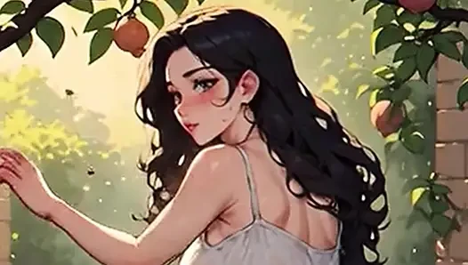 Waifu bahçede bayan bakış açısı - külot bir kenara penetrasyon ve bank yakın çekim sikiş (önizleme)