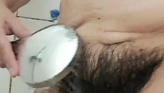 Mommy's hot shower