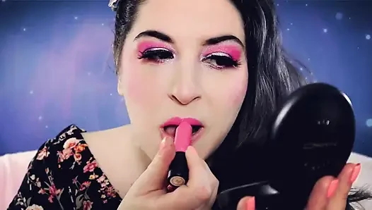 Pleksiglas asmr'da pembe ruj