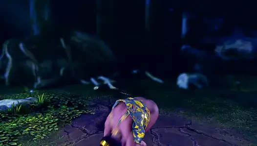 sfv ryona - Menat Summer Dress Mod (Eng voice) fpv