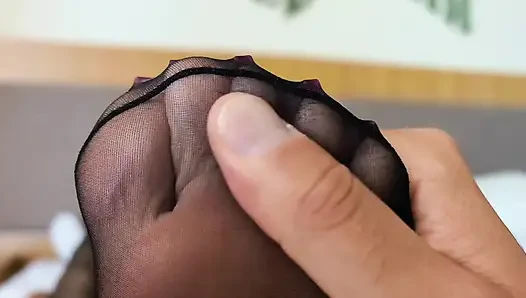 Çorap - Stroke ve Huge Cumshot
