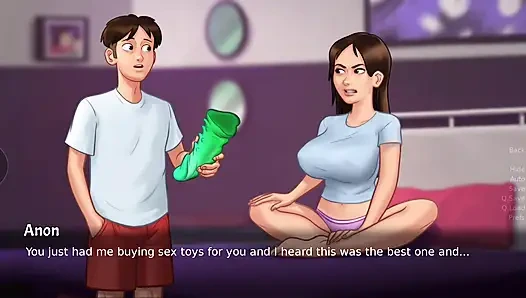 Üvey kız kardeş büyük dölle sikişiyor