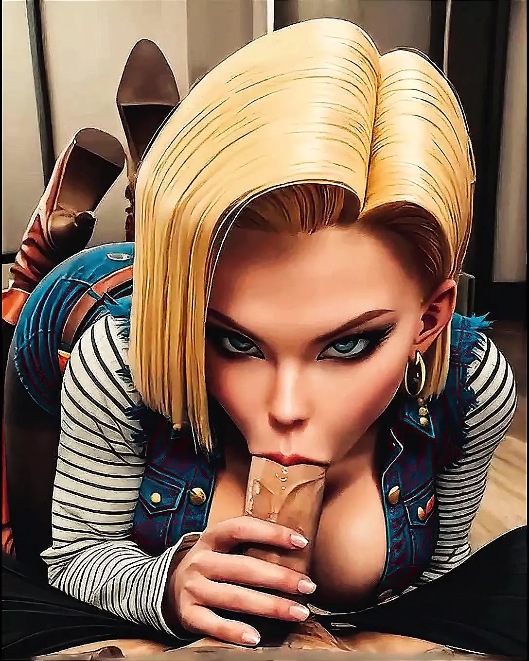 NEON DREAMS  – TRAINING WITH ANDROID 18