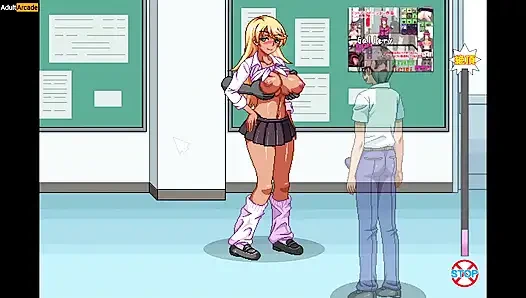 Öğretmen üniversitede öğrencilere göğüslerini teşhir ediyor - bayan kyoko yapmak istiyor