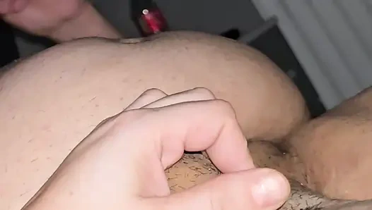Lucky Step Son Enjoys MILF Paradise handjob in bed with smart pussy