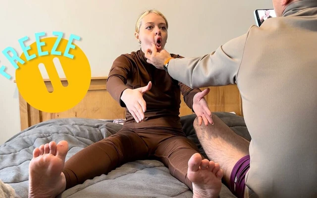 Üvey kız kardeş zaman durdur vlog: beni kovduktan sonra dondu
