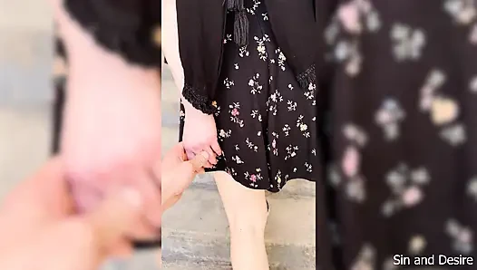 Tinder Karadağ'da ilk maçım tanıştığımızdan saatler sonra beni arabada siken teşhirci bir erkek delisi oldu