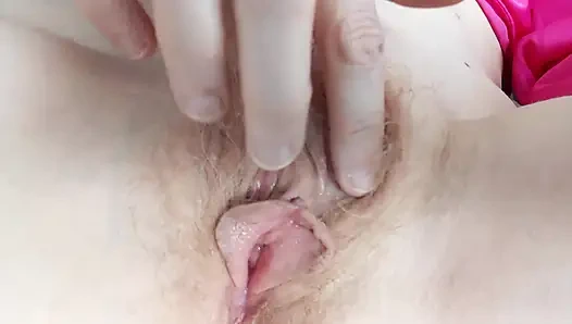 Kırmızı amcığım tekrar yakın çekim