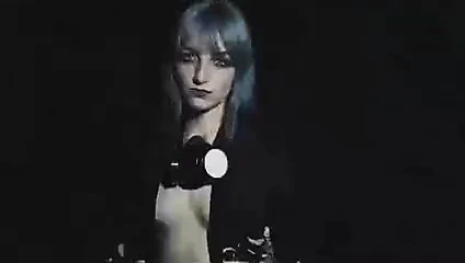 Sıcak gotik kız aldreann