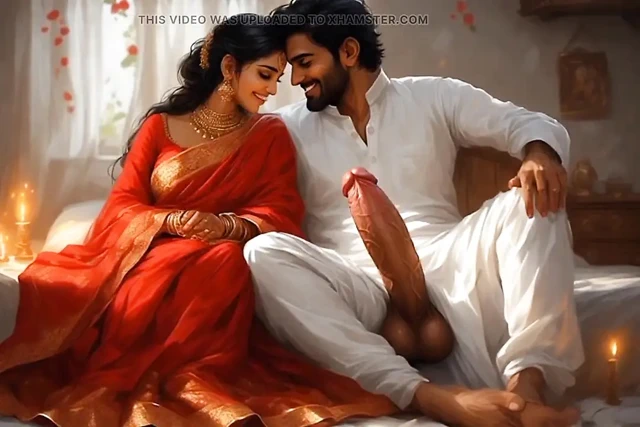 Hintli ev hanımı ağrılı anal seks yapıyor