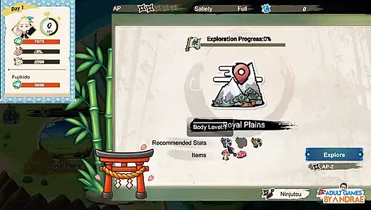 Kaç, elf ninjam! 3 boyutlu oyun bölüm 2 - Lizet'in eğitimi ve keşfi başlıyor