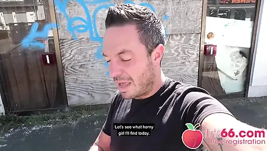 Sevimli Alman genç kız Jessii van Riva ile merdiven boşluğu sikişi! (İngilizce)