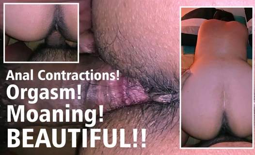 Orgazm olurken anal kasılmalar!