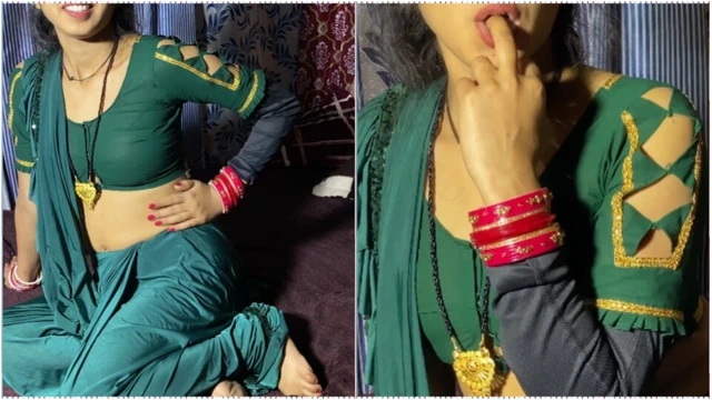 Jeth ji bugün, herkes dışarı çıktı, fırsat iyi, amım da bugün ateşli, Desi köyü üvey kızı Hind