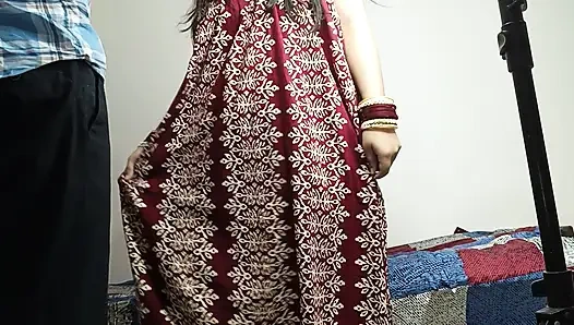 Seksi maya ateşli seksi vlog kamera arkası