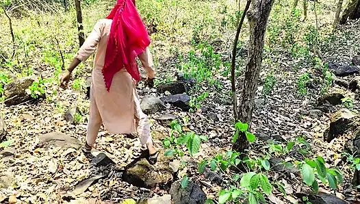 Ritika had gone for a walk in the forest to beat someone's ass, but I brought her into the house and left her