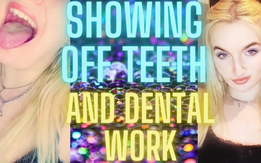 Diş ve diş işlerini gösteriyor