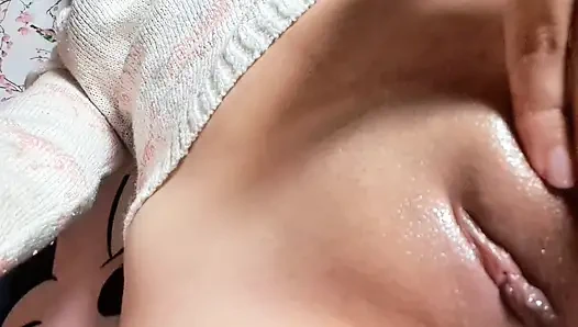 YOU LIKE HOW MY STEPDAUGHTER MASTURBATES AND TOUCHES HER PUSSY