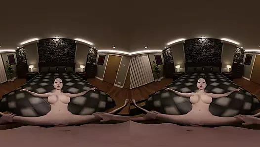 3d vr bakış açısı, 3 boyutlu animasyonlu vr'da seks bebeğimi sikiyorum