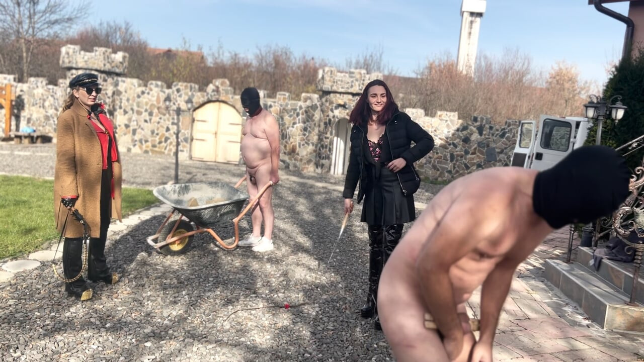 İşçi köleler için aşırı acımasızlık - zeida ve luciferia - gerçek egzersiz 3