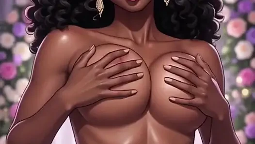 Anime nedimeler sırayla damatların ilk parson bakış açısına edepsiz konuşma ve geri sayım ile biniyor