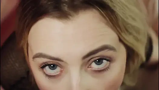 Sevimli İngiliz sarışın lottie lou bakış açısı sakso