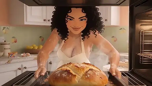 Yapay zeka baharatlı latin pişirme anları