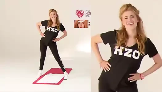 palina rojinski, seksi egzersiz, mega sıcak popo