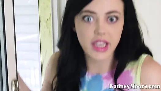 Kötü kız Whitney Wright göt ve döl yiyen iyi bir kız