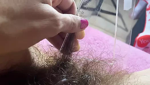 Kıllı çalı ölçümü yakın çekim