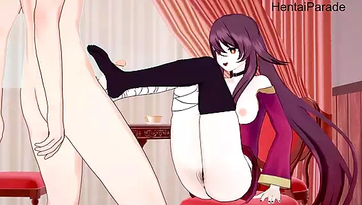 Sansürsüz sikiş hu tao göt genshin çarpma hentai sansürsüz