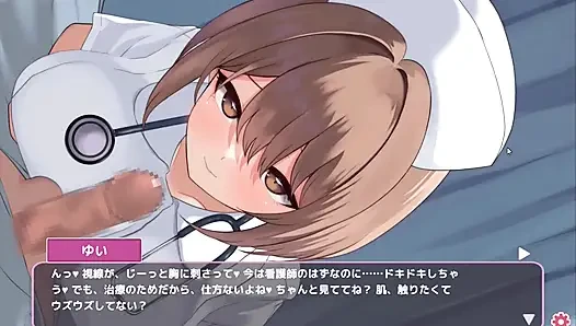 Hentai oyunu - yaramaz hemşire göğüslerini paizuri için çıkarıyor - sakusei shinsatsu
