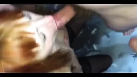 Fetiş ile Rus kızıl saçlı fahişe