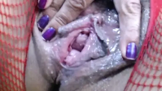 Yakın yukarı kıllı kedi milf