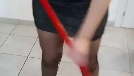 ev işi topuklu ayakkabı