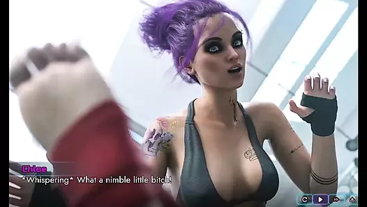 Gelecek nasıl düzeltilir #13 - Cloe bir adada yaşamayı düşündü ... Caty ve Jackson boks yaptı ve Jackson dikkati dağıldı